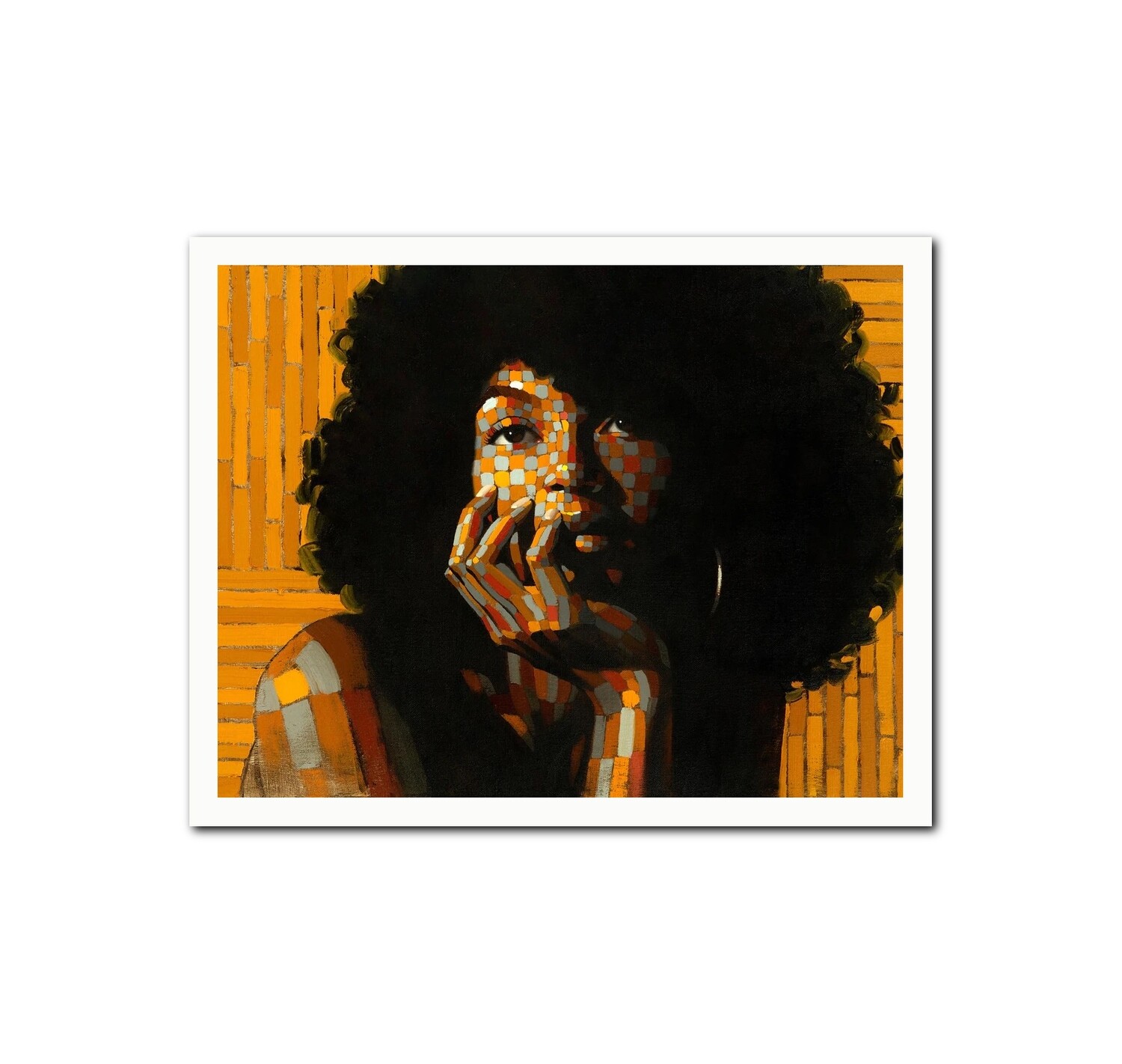 Afrolicious Yellow (Print) - Harem