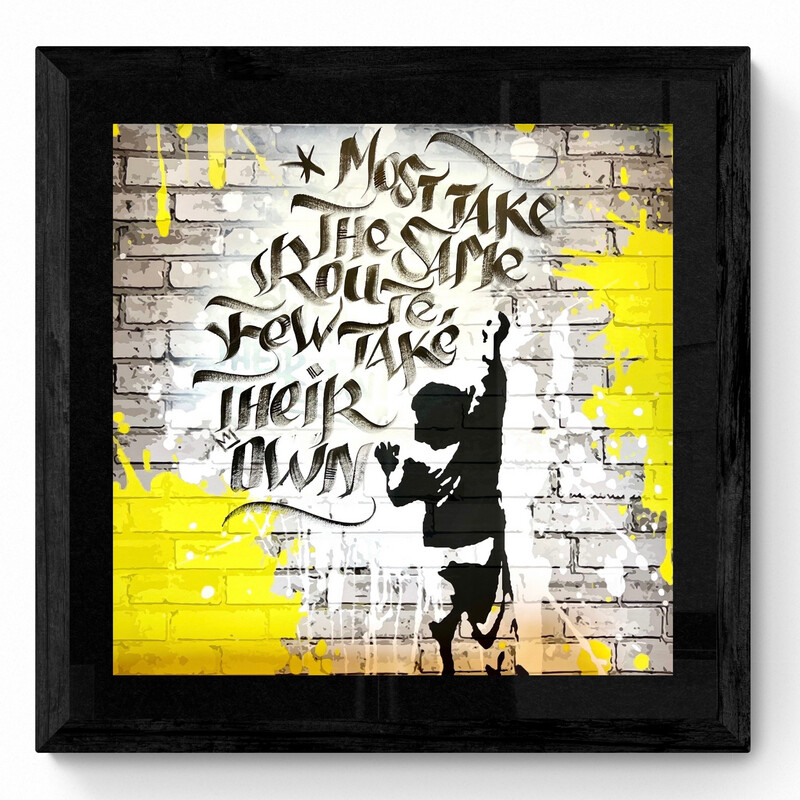 Most Take The Same Route, Few Take Their Own (Sagaz x Aleksander Gunther Collab)