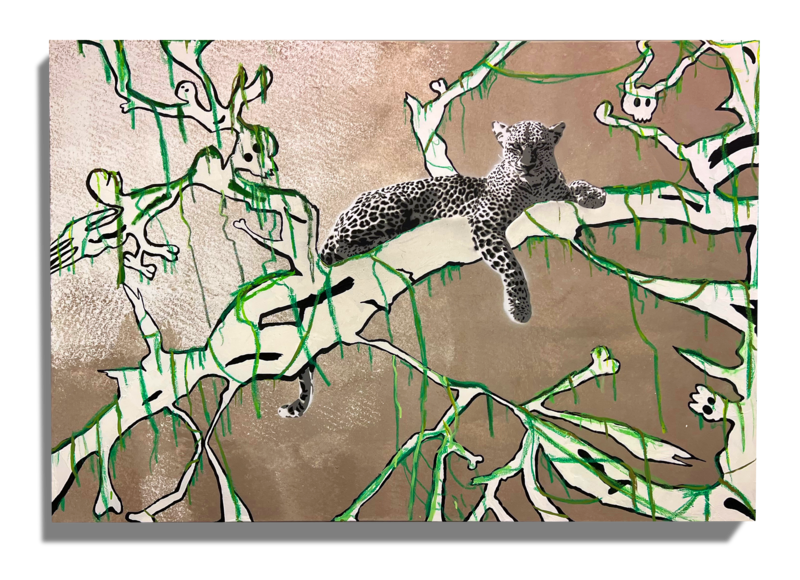 Leopard In The Jungle - Aleksander Gunther Leopard In The Jungle - Aleksander Gunther