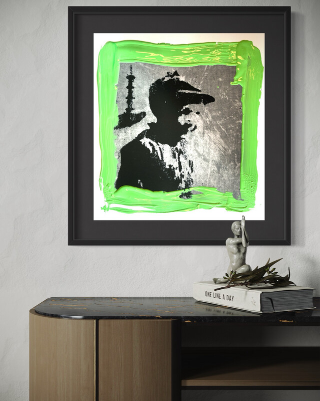 Vikaguten - Green Window - One of a kind