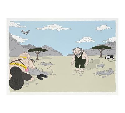 "Trolljegeren"  Trykk Av Markus Günther