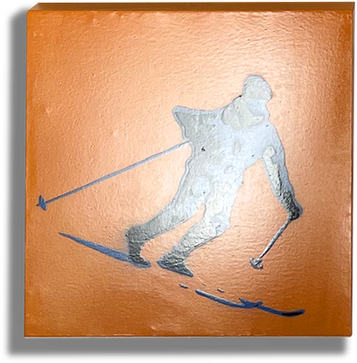 Påskesnø (Lilla &amp; oransje) - Aleksander Gunther