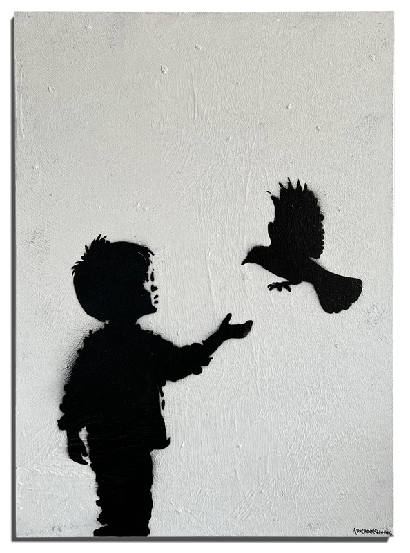 Gutten og Kråko (original) - Aleksander Gunther