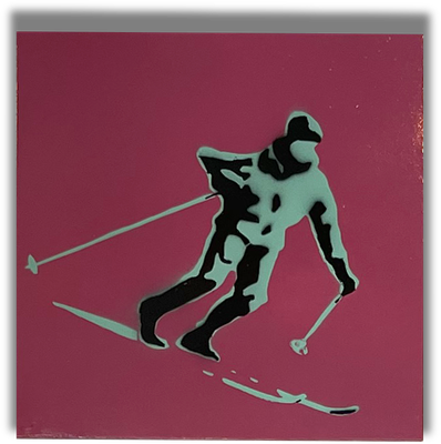 Påskesnø (Lyseblå &amp; Magenta) - Aleksander Gunther