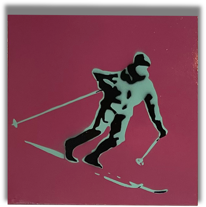 Påskesnø (Lyseblå &amp; Magenta) - Aleksander Gunther