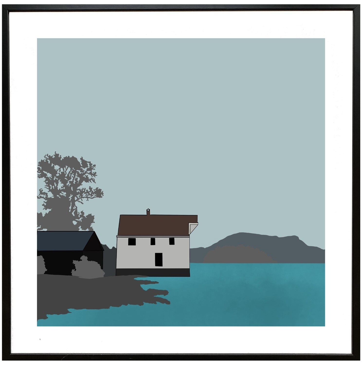 " Utsikt Frå Møllebruo " Av Markus Günther