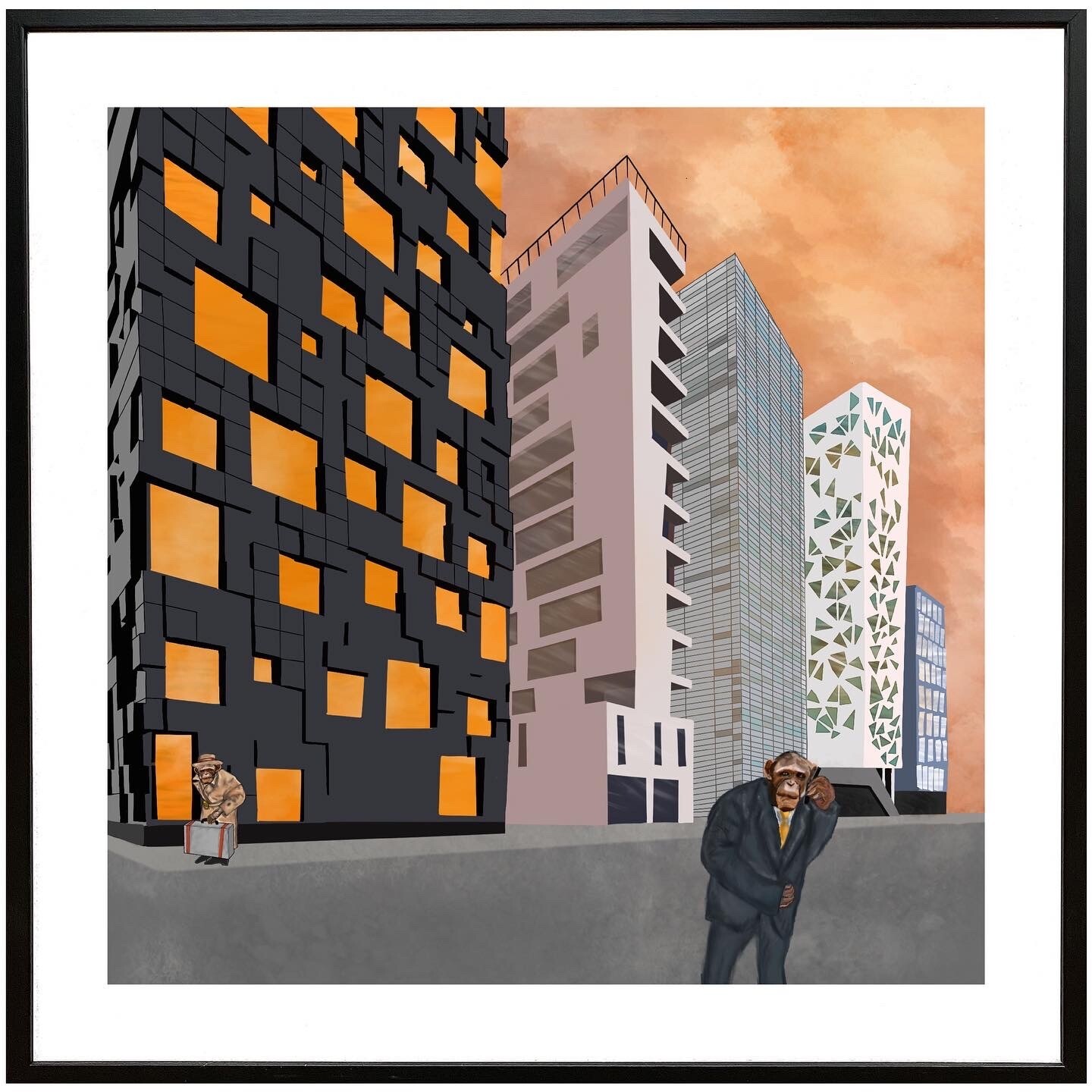 Monkey Business (trykk) - Markus Gunther