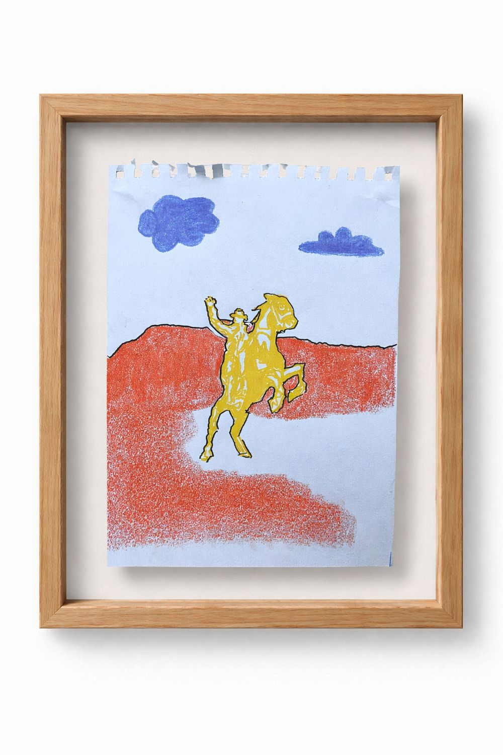 "  Rider " Tegning Av Markus Gunther