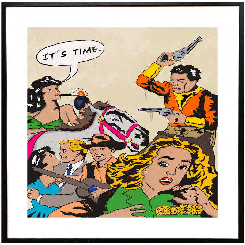 " The Right Time " Trykk av Markus Günther