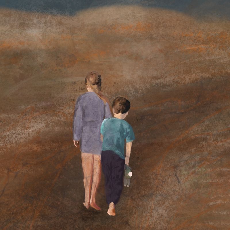 " Choose Your Own Path" På Alu 70x70 Av Markus Günther