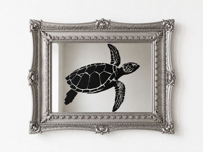 Save the ocean - mirror