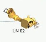 AVA Ersatz Internes Drehgelenk (Messing) f. Serie Master