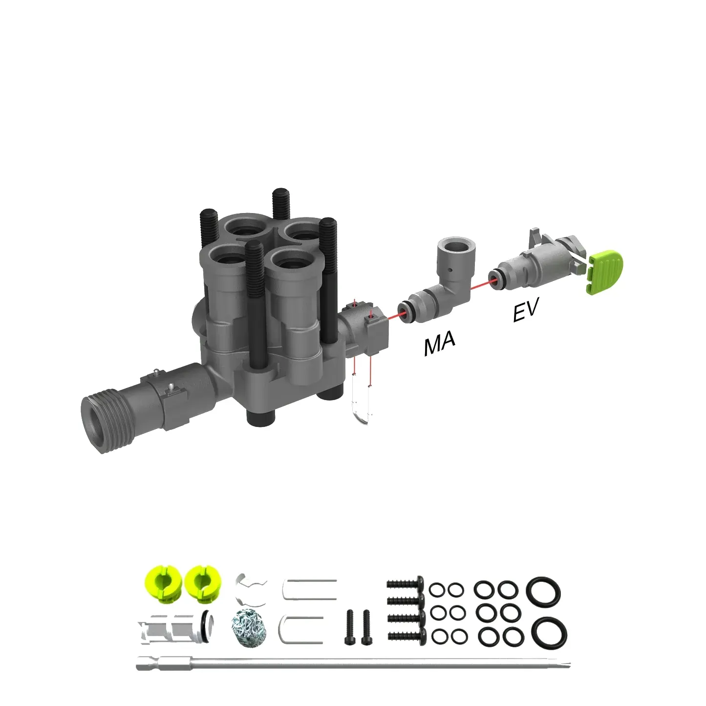AVA Wartungs Kit V4 5 Jahre Master/Evolution P60-P70 AVA Wartungs Kit V4 5 Jahre Master/Evolution P60-P70
