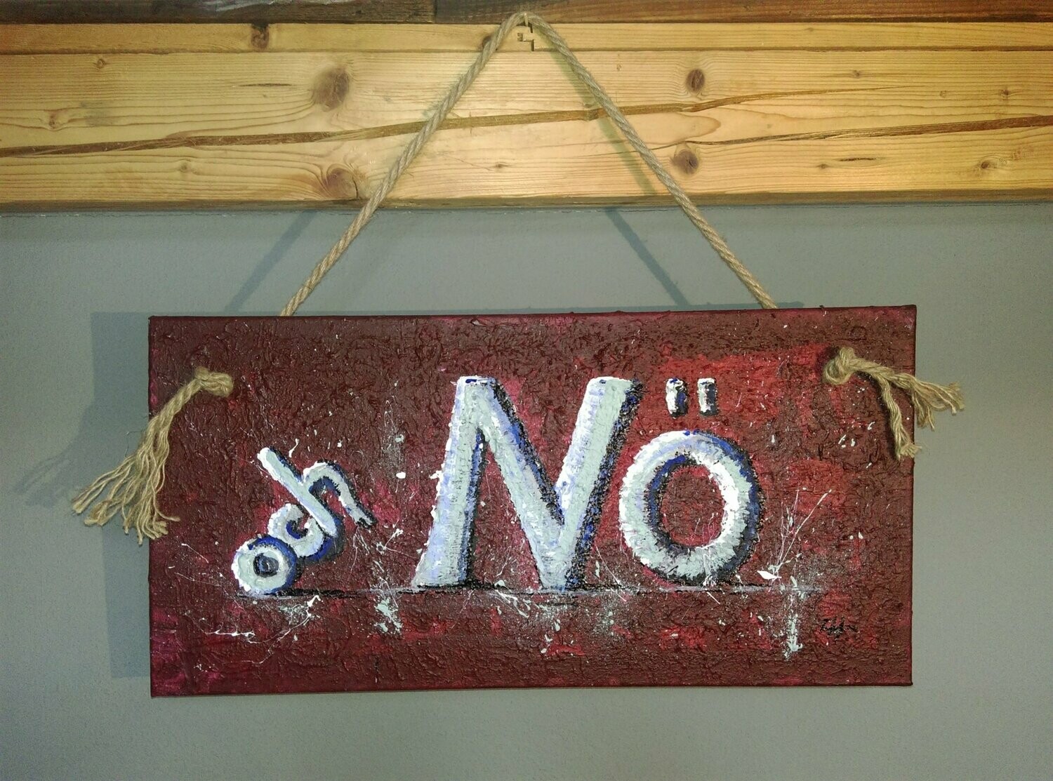 och nö -  Acryl auf Leinwand - Gemälde