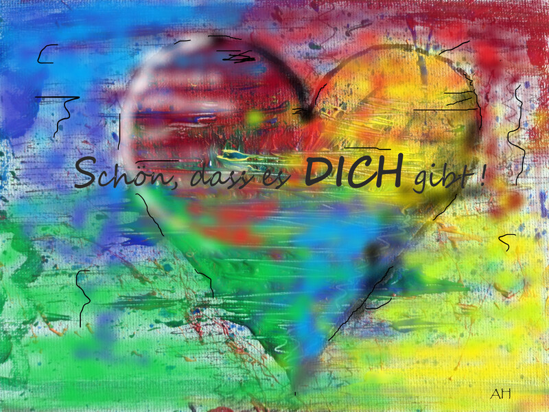 Schön, dass es DICH gibt - Postkarte