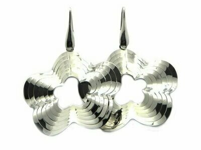 Boucles d'oreilles Argent Fleur