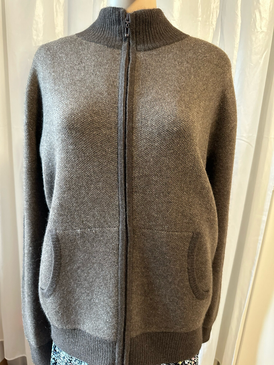 Unisex-Pullover mit Reissverschluss