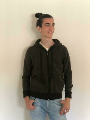 Strickpullover mit Kapuze für Herren