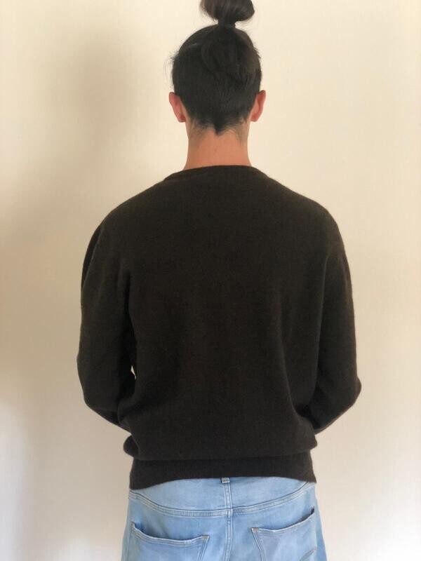 Herrenpullover mit Rundhals