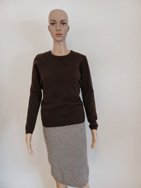 Damenpullover mit Rundhals