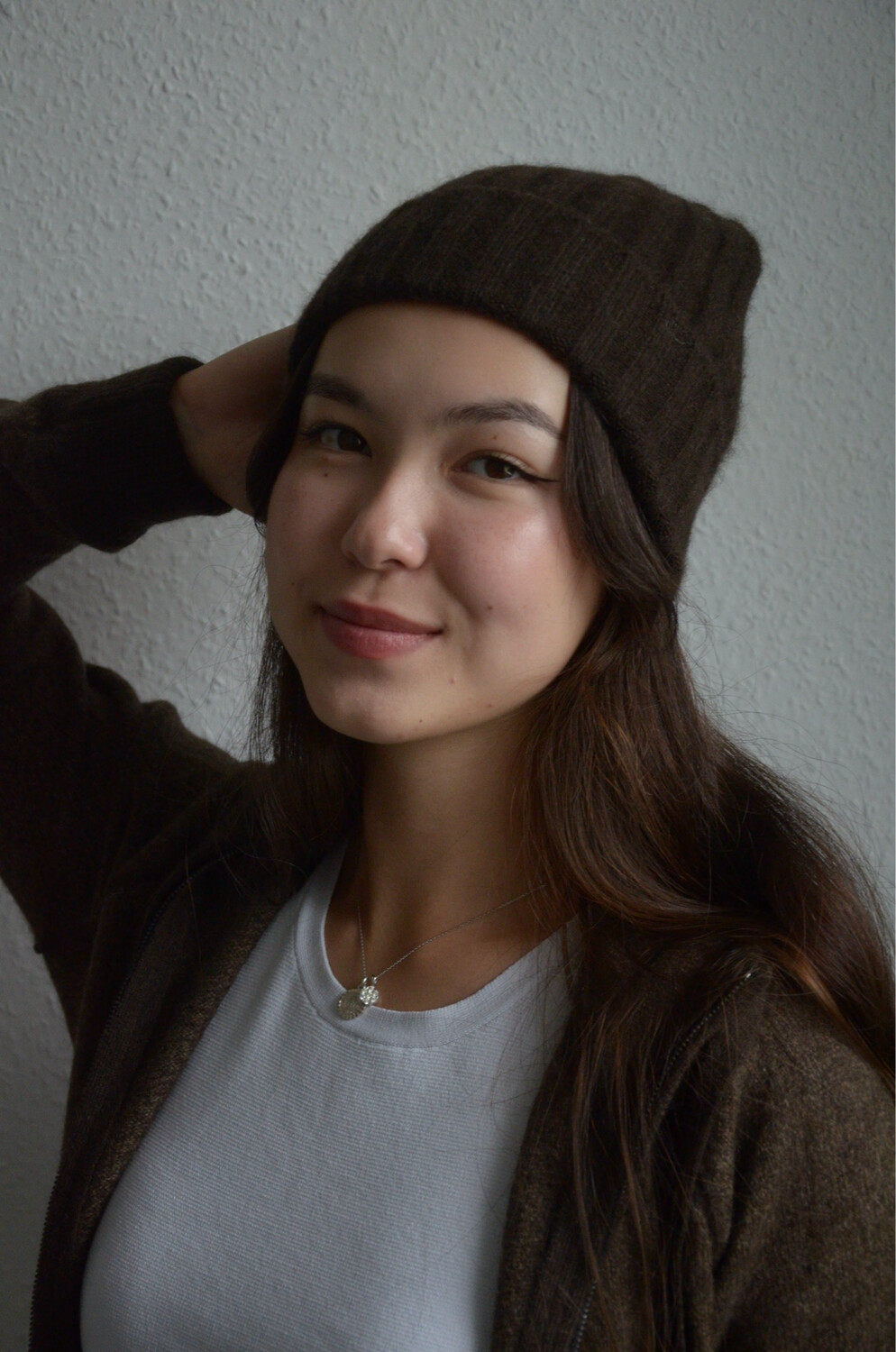 Unisex- braune Mütze