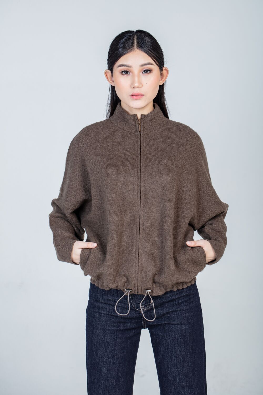 Jacke mit Reissverschluss