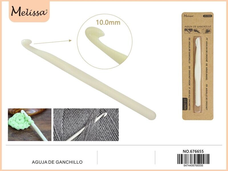 676655 Aguja de ganchillo 10 mm