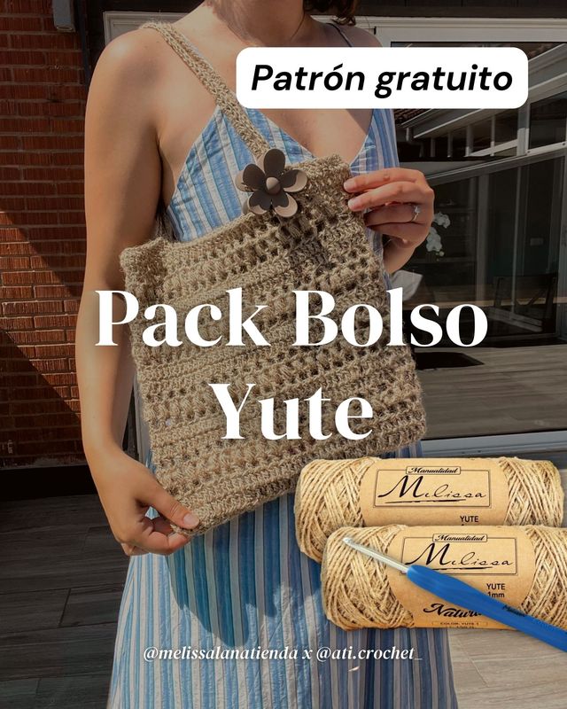 Pack Bolso Yute - Patrón gratuito