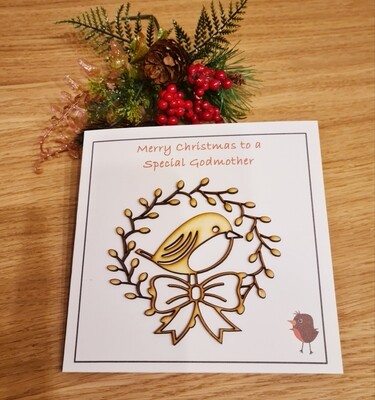 Special Godmother Christmas Card