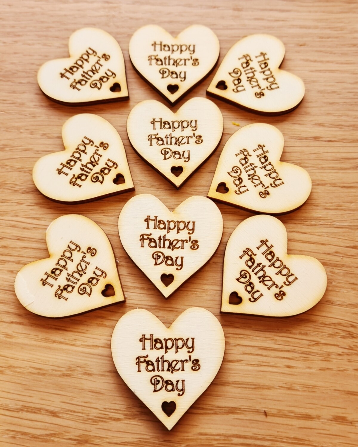 Happy Father's Day Pocket Hug  x 10