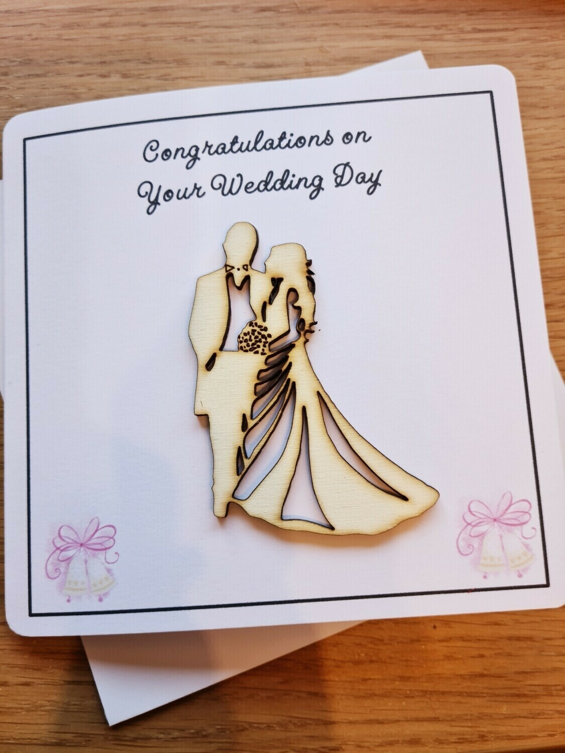 Mr & Mrs Wedding Couple Card Personalised