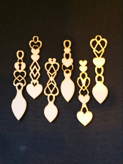 Love spoons x 100 mini Love spoons