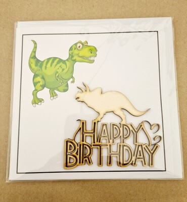 Dinosaur Happy Birthday