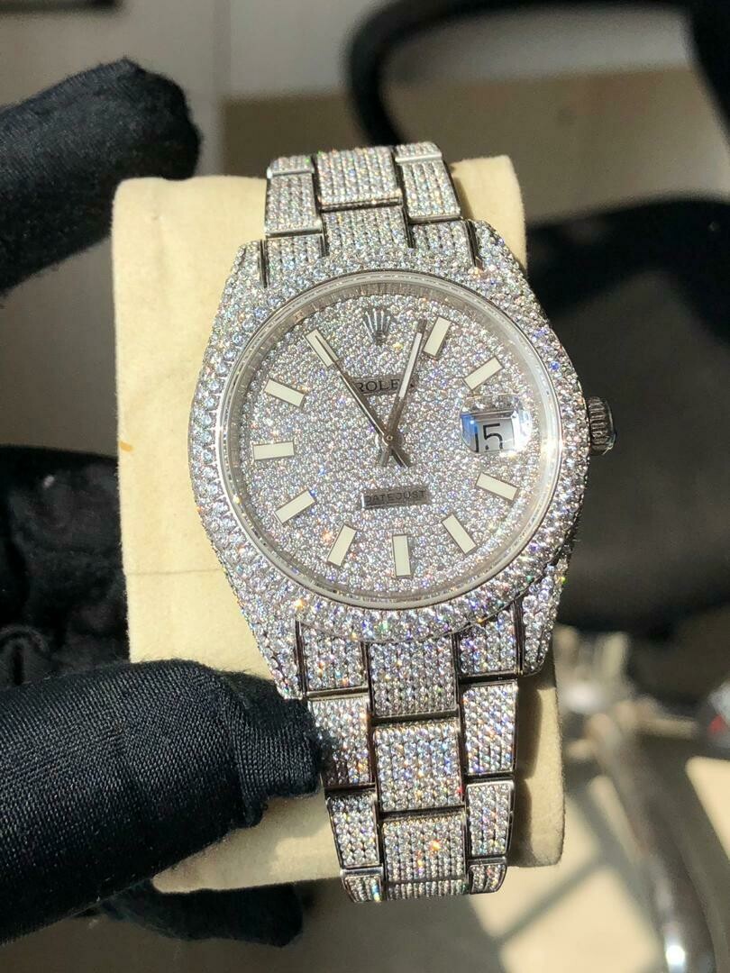 Fully iced Rolex