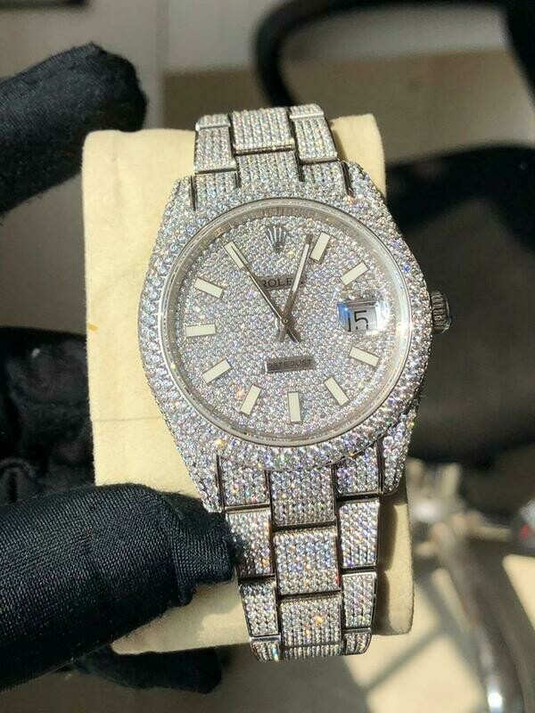 Fully iced Rolex