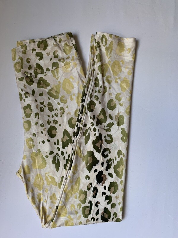 Shimmering Leopard High Waisted Leggings 8-14 Shimmering Leopard High Waisted Leggings 8-14