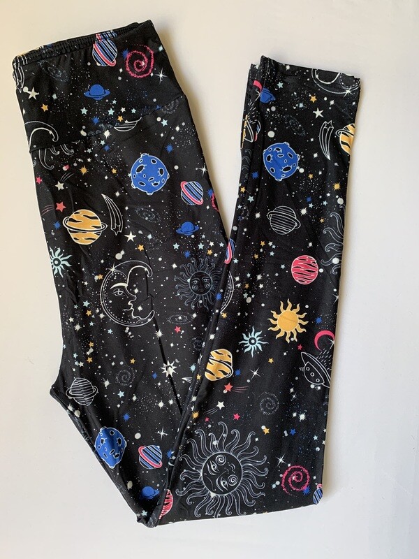 Planets High Waisted Leggings 8-14 Planets High Waisted Leggings 8-14