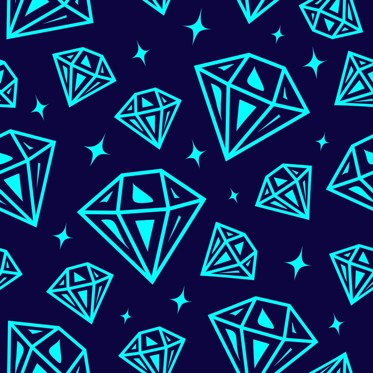 Multi-Functional Headwear/Facewear, Pattern: Diamonds