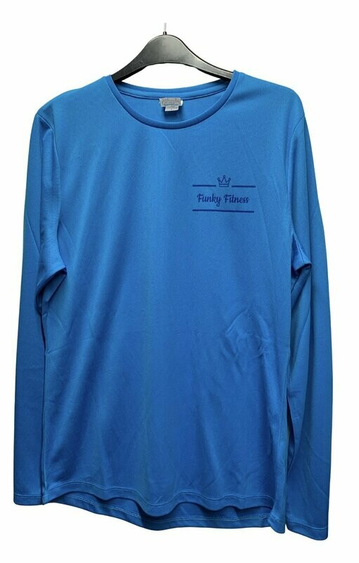 Long Sleeve Performance Top - Blue