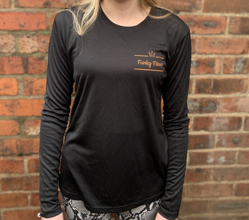 Long Sleeve Performance Top - Black