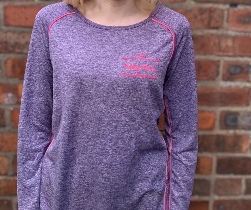 Long Sleeve Performance Top - Purple