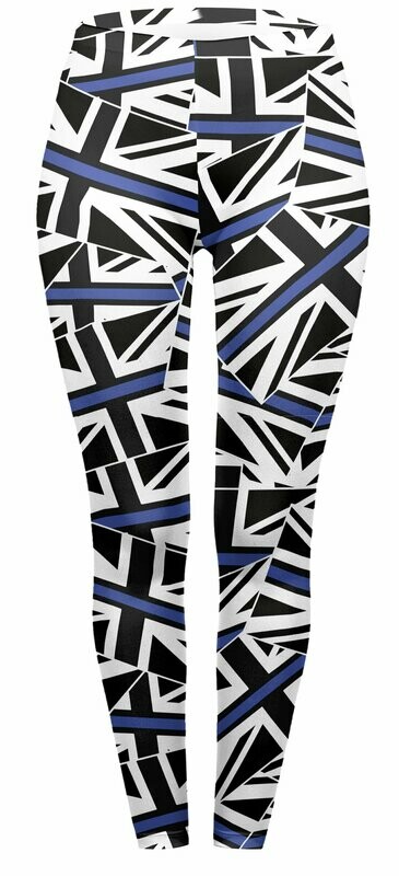 Thin Blue Line Full Length Leggings