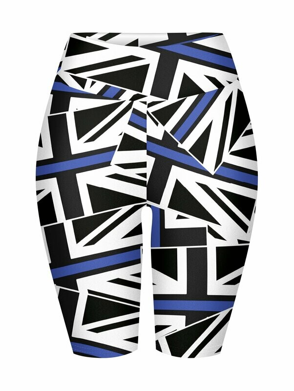 Thin Blue Line Athleisure Shorts