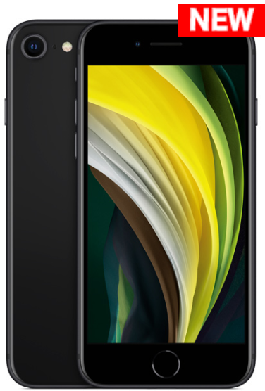 iPhoneSE 2020 64GB ブラック 中古 (SIMセット) ※お申込みより3～5営業日で配送 (日本国内配送用)