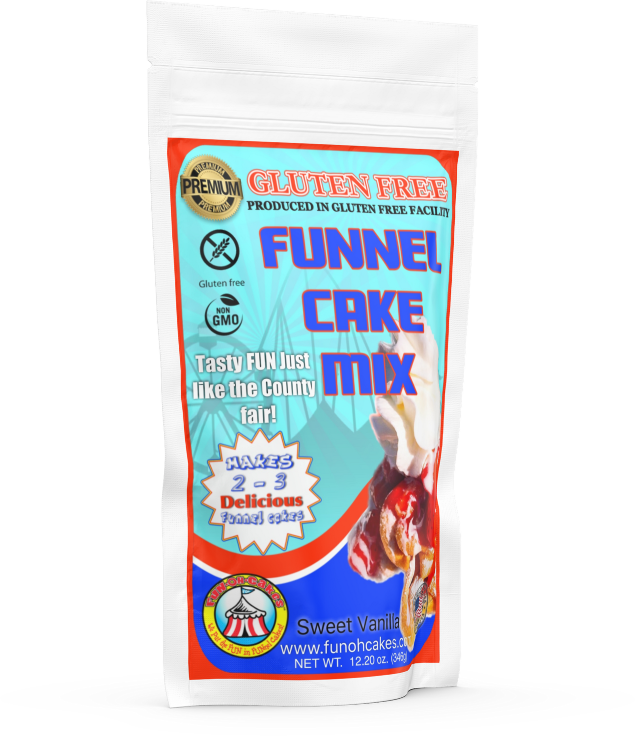 FUNOHCAKES&#39; Gluten-Free Funnel Cake Mix