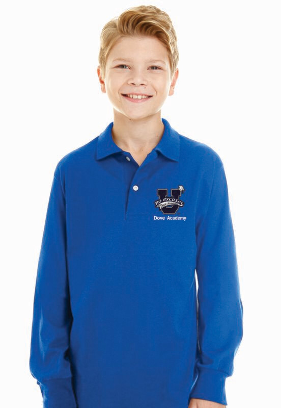 Dove Academy Long Sleeve Polo