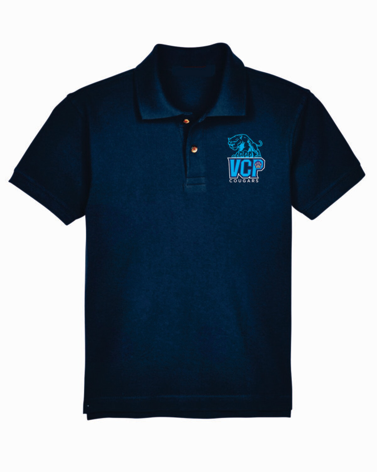 VCP Short Sleeve Polo Embroidered Logo