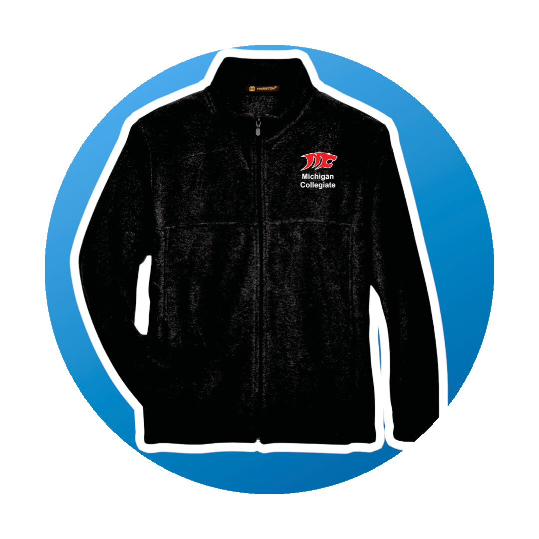 Michigan Collegiate Full Zip Fleece Jacket