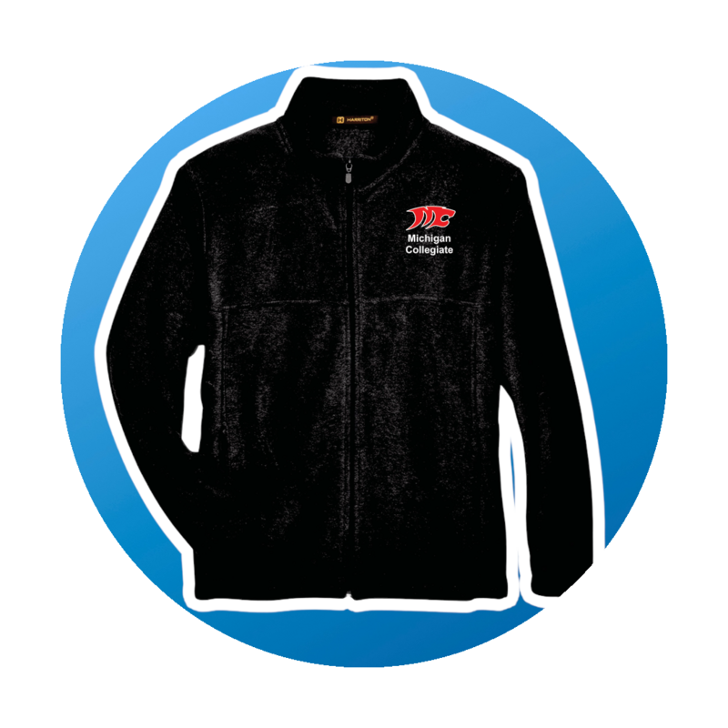 Michigan Collegiate Full Zip Fleece Jacket
