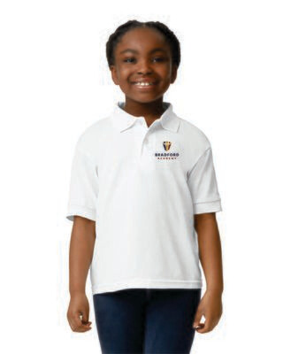 Bradford Academy Embroidered Polo GRADES K-8TH POLO ONLY